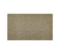 Nicoman Embossed Spaghetti Door Mat Dirt-Trapper Jet-Washable Doormat 70x43cm (Beige, PLAIN) - Use Indoor or Sheltered Outdoor