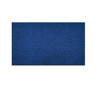 Nicoman Embossed Spaghetti Door Mat Dirt-Trapper Jet-Washable Doormat 70x43cm (Blue, PLAIN) - Use Indoor or Sheltered Outdoor