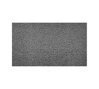 Nicoman Embossed Spaghetti Door Mat Dirt-Trapper Jet-Washable Doormat 70x43cm (Grey, PLAIN) - Use Indoor or Sheltered Outdoor