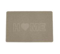 Nicoman Embossed Spaghetti Love Home Door Mat - Beige - 60cm x 40cm