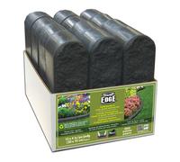 Nicoman Garden Edging Stomp Edge Border - Graphite - Pack of 12