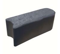 Nicoman Lawn Edging Stone Garden Border Stomp Edge Rubber Border Landscaping 30Cm