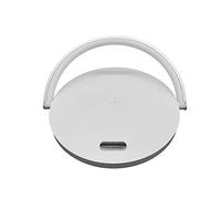 Nicoman LED Desk Lamp with Wireless Phone Charger & USB Port Charging, Touch Control, Dimmable Lamp for Kids, Adults Reading Study Desk Light |Office School Bedroom Decoration| (Wood)