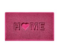 Nicoman LOVE at HOME Doormat 75x44cm - Compassion Pink|Heavy Duty Non-Slip|Indoor/Outdoor|Entrance Barrier Dirt-Trapper Floor Mat|Home Patio Garden Conservatory Door Mat|Home Heart