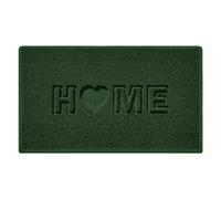Nicoman LOVE at HOME Doormat 75x44cm - Nature Green|Heavy Duty Non-Slip|Indoor/Outdoor|Entrance Barrier Dirt-Trapper Floor Mat|Home Patio Garden Conservatory Door Mat|Home Heart
