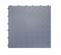 Nicoman Modular Interlocking Solid Floor Tiles - Grey