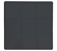Nicoman Modular Portable Floor Tiles 46Cm X 46Cm - Black (Pack Of 9 Tiles)