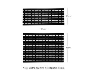 Nicoman Narrow Outdoor Mat Drainage Matt Slatted Duckboard Step Door Shower Mat