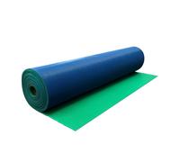 Nicoman Non Slip PVC Drainage Mat Dual Colour 1.2m Wide - 15m Roll - Blue/Green