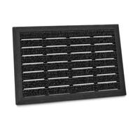 Nicoman Outdoor Doormat with Integrated Brush Strips, Slatted Design | Scrapes Dirt and Mud, Drains Water Through, Easy to Clean, Durable and Long Lasting, Keeps Floors Cleaner, 60x40cm