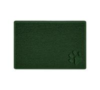 Nicoman Pet Feeding Mat, Mini Paw Design 60x40 cm - Green