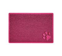 Nicoman Pet Feeding Mat, Mini Paw Design 60x40 cm - Pink