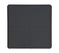 Nicoman Dance Floors, Tap Ballet Dancing Portable Floating Sprung System Flooring,Black Wood Grain Design, 4-Piece