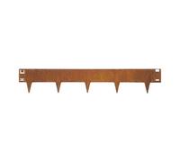 Nicoman Pre Rust 1M X 15Cm Metal Garden Lawn & Border Edging - 1Pc
