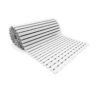 Nicoman Pvc Duckboard Swimming Pool Walkway Anti-Slip Matting 61Cm X 5M Roll - White