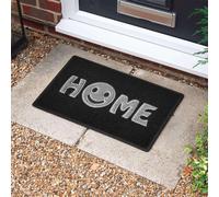 Nicoman PVC Spaghetti Coil Home Doormat in Black | Size: 44 cm x 75 cm Nicoman Black 44 cm x 75 cm