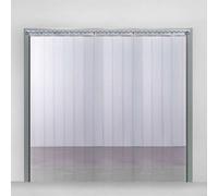 Nicoman Pvc Strip Curtain Door Strip Kit - 2M Wide X 2.1M High Complete Set
