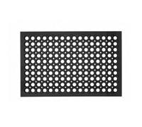 Nicoman Ramp Rubber Ring Door Mat Black (40 X 60Cm)