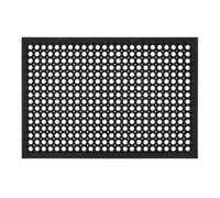 Nicoman Ramp Rubber Ring Door Mat Black (90 X 60Cm)