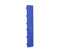 Nicoman Ramped Edges for Modular Interlocking Ribbed Floor Tiles - Female Fitting - Blue