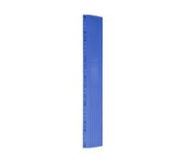 Nicoman Ramped Edges for Modular Interlocking Ribbed Floor Tiles - Male Fitting - Blue