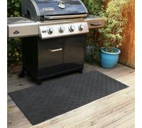 Nicoman Recycled Rubber BBQ Floor Protection Mat - Custom Sizes - 120cm x 120cm