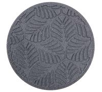 Nicoman Reversible Stepping Stone Geo Leaves Design in Grey | Size: 1 Pack Nicoman Grey 1 Pack