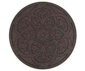 Nicoman Reversible Stepping Stone Scroll Design 46cm in Brown | Size: 2 Pack Nicoman Brown 2 Pack
