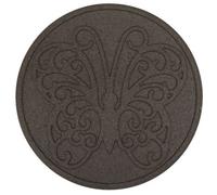 Nicoman Round Brown Butterfly Stepping Stone - Pack Of 1