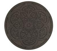 Reversible Stepping Stone Scroll Design 46cm Nicoman Brown 1 Pack