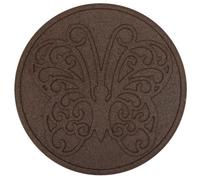 Nicoman Round Terracotta Butterfly Stepping Stone - Pack Of 4