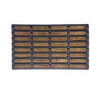 Nicoman Rubber and Coir Scraper Door Mat - 75cm x 45cm