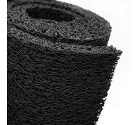 Nicoman Spaghetti 16mm Anti-Slip Site Walkway Matting 1.2m x 9m - Black