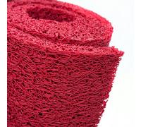 Nicoman Spaghetti 16mm Anti-Slip Site Walkway Matting 1.2m x 9m - Red