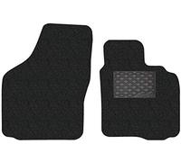 Nicoman Spaghetti All-Weather Fully Tailored Car mats Fit【2004-2009 Golf MK5 Hatchback/Estate】(Front Set 2-Piece,Black)