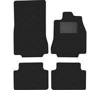 Nicoman Spaghetti All-Weather Fully Tailored Car mats Fit【2007-2015 XF Saloon/Estate X250 】(Full Set 4-Piece,Black-Eco)