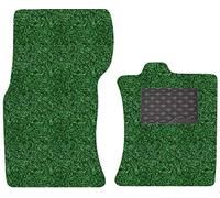 Nicoman Spaghetti All-Weather Fully Tailored Car mats Fit【2016-2019 XF Saloon/Estate X260 】(Front Set 2-Piece,Green)