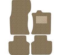 Nicoman Spaghetti All-Weather Fully Tailored Car mats Fit【2016-2019 XF Saloon/Estate X260 】(Full Set 4-Piece,Beige)