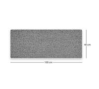 Nicoman Spaghetti Anti Slip Shower/Bath Mat - Rectangular 100x40cm