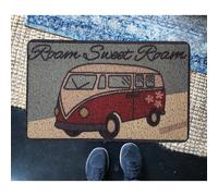 Nicoman Funny Novelty Door Mat Gift Doormat 'Rome Sweet Rome' (75x45cm/29.5x17.7inches)