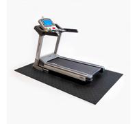 Nicoman Treadmill Mat Heavy Duty Exercise Equipment Mat 180 x 75 cm Black N