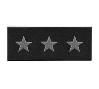 Nicoman Triple Stars Door Mat|Entrance Barrier Dirt-Trapper Floor Mat|Patio Garden Conservatory Doormat|Indoor Outdoor Matt|Black with 3x Grey Stars, Runner 150x60cm/5x2ft