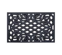 Nicoman Eco Friendly Outdoor Door Mat 60X40Cm - Grey