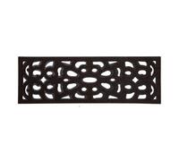 Nicoman Victorian Style Outdoor Door Mat/ Step Mat 75X25Cm - Brown