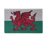 Nicoman Wales Dragon Flag Doormat Door Mat-(60x40cm, Wales)