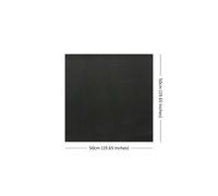 Nicoman Welding Blanket Fireproof Mat 50 x 50 x 0.5cm, Carbon Felt High Temper Fire Proof Insulation Pad up to 1800°F/2000°C Heat Resistant Material Flame for Grill Soldering Welders Plumbers
