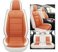 NICONC Car Seat Covers for Land SV Autobiography(L405), Vogue P400e(L405) Vogue(L322)(L405) Universal car seat cover five-piece set_Orange