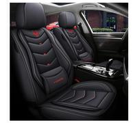 NICONC Car Seat Covers for SsangYong Rodius/BMW X1/Benz Vito/Benz Viano/Honda Allison/Buick GL8 y Todos los demás Coches de 7 plazas Universal car seat cover five-piece set_Black