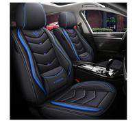 NICONC Car Seat Covers for SsangYong Rodius/BMW X1/Benz Vito/Benz Viano/Honda Allison/Buick GL8 y Todos los demás Coches de 7 plazas Universal car seat cover five-piece set_Blue