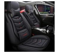 NICONC Car Seat Covers for SsangYong Rodius/BMW X1/Benz Vito/Benz Viano/Honda Allison/Buick GL8 y Todos los demás Coches de 7 plazas Universal car seat cover five-piece set_Black